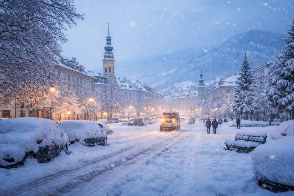 Bis zu 20 Zentimeter Schnee vorhergesagt