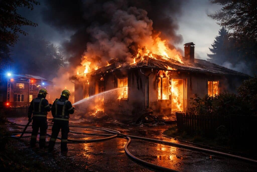 Brand mit Todesfolge