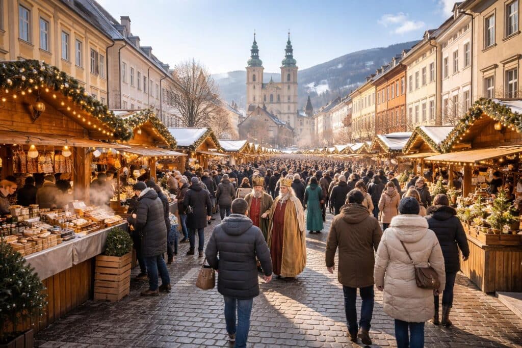 Dreikönigsmarkt startet das Marktjahr