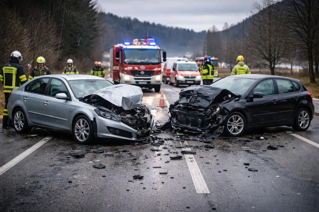 Frontalzusammenstoß in Gonowetz sorgt für Sperre
