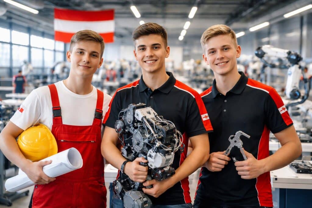 Kärntner Nachwuchstalente bei den WorldSkills!