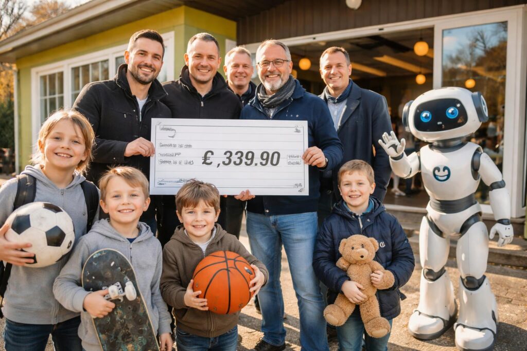 Firma MP Putz und Club 41 Old Table Völkermarkt: Gemeinsames Engagement für Kids