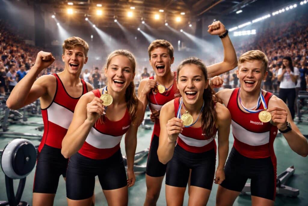 Gold, Kampfgeist und Gänsehaut: VST Sektion Rudern mit starkem Auftritt in Oberösterreich