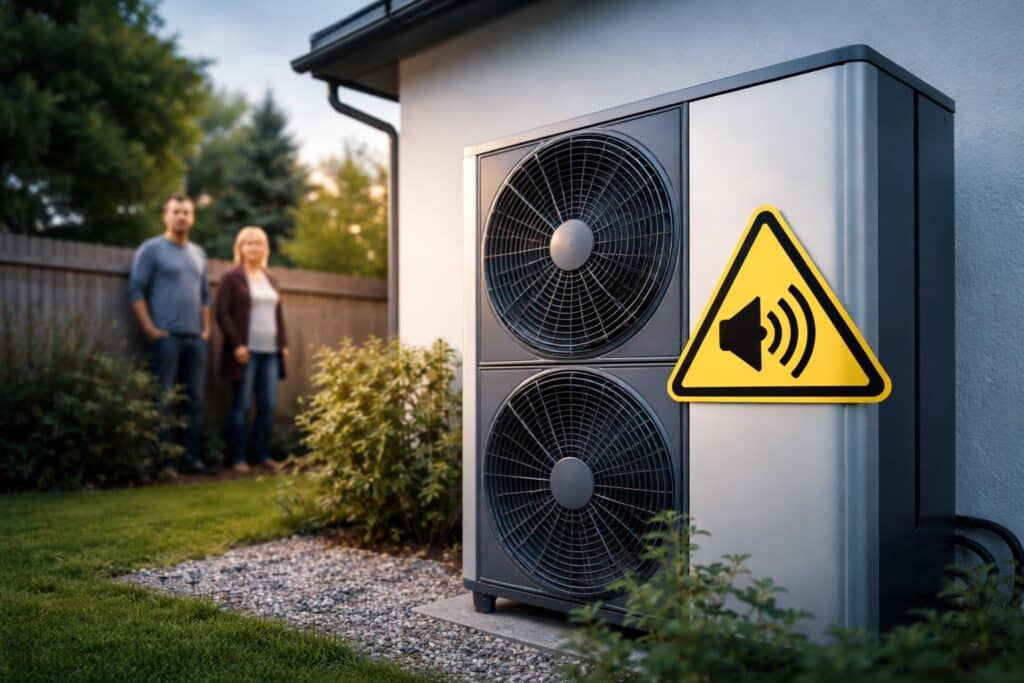 Wärmepumpen zu laut: Regelung gefordert