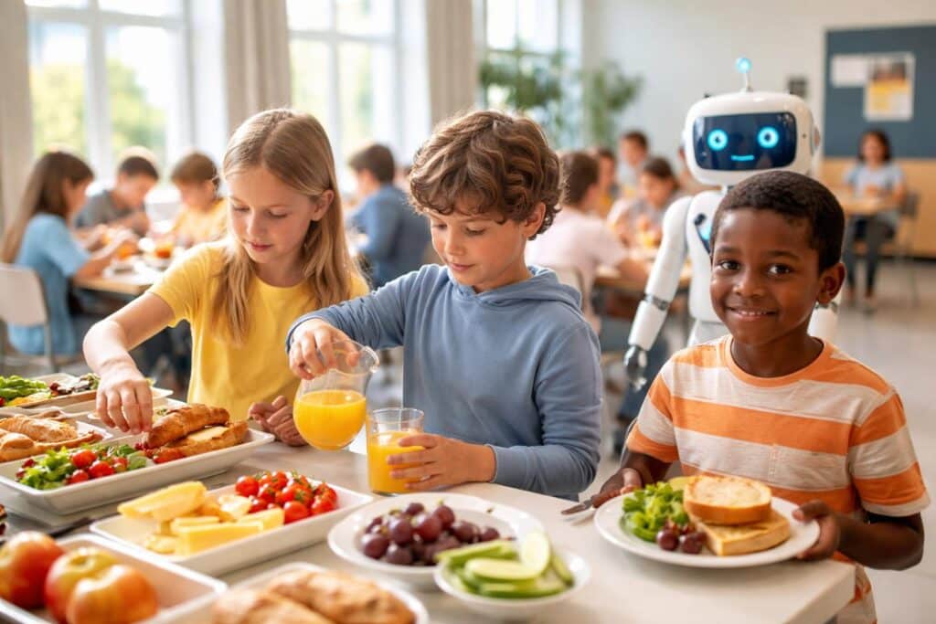 Frühstücken in der Schule immer gefragter