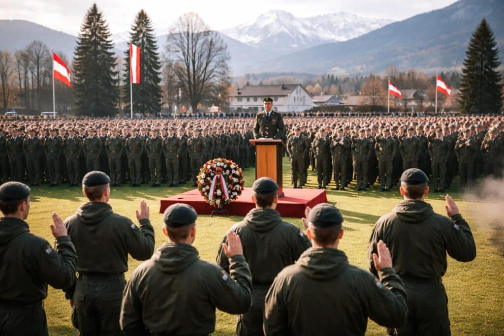 300 Rekruten werden angelobt