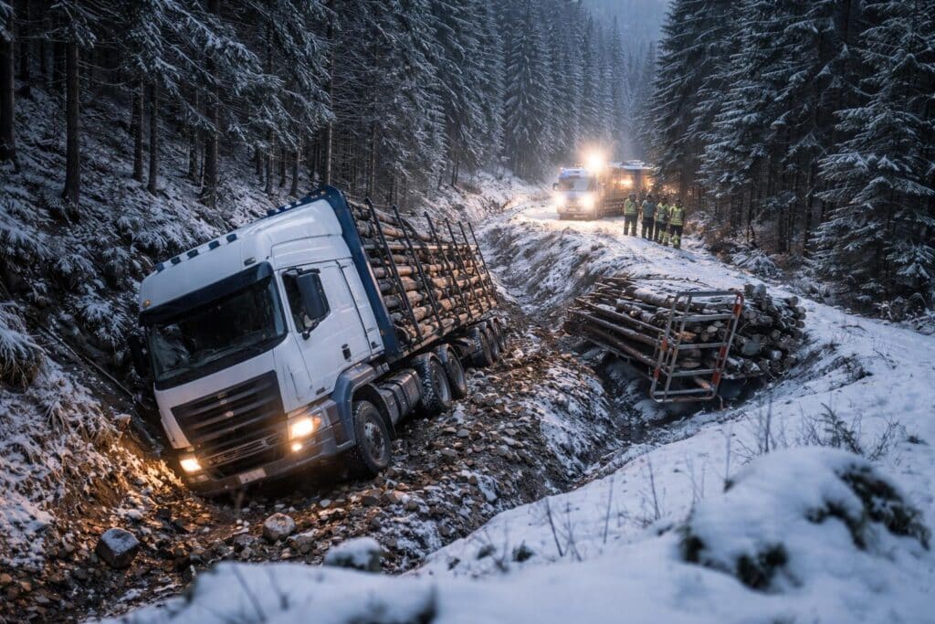 Verkehrsunfall mit Eigenverletzung im Bezirk Spittal an der Drau