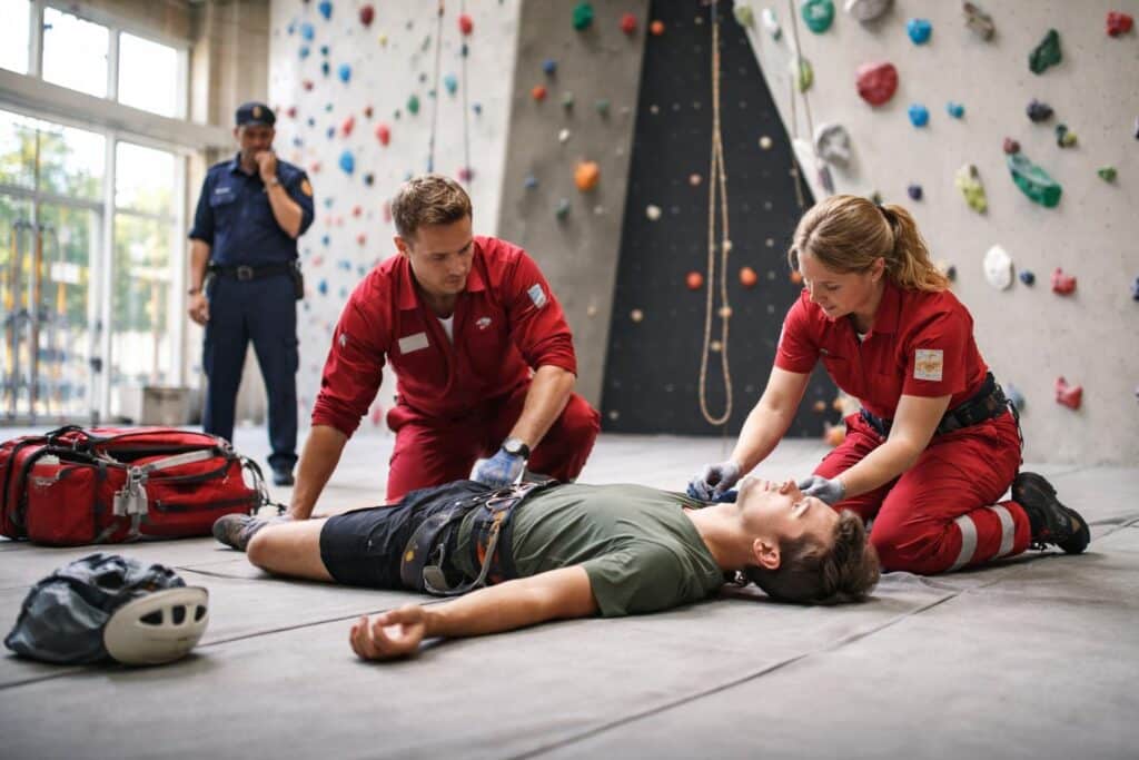 Kletterunfall im Bezirk Villach