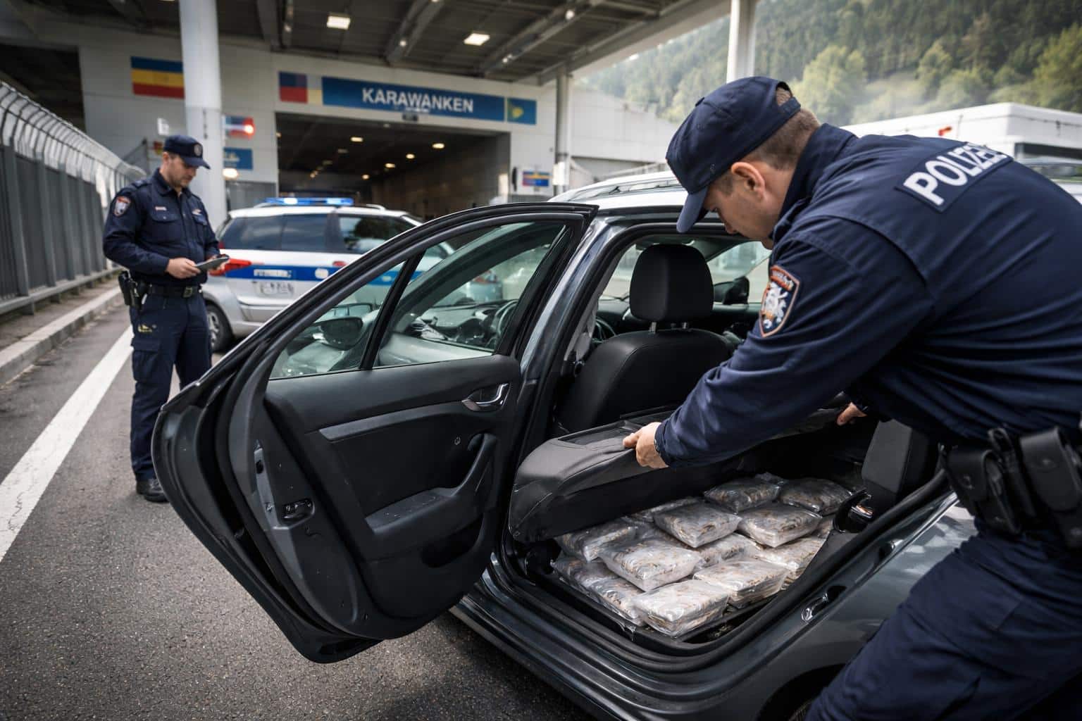 Verdacht der versuchten Einfuhr von Suchmitteln bzw. Urkundenunterdrückung