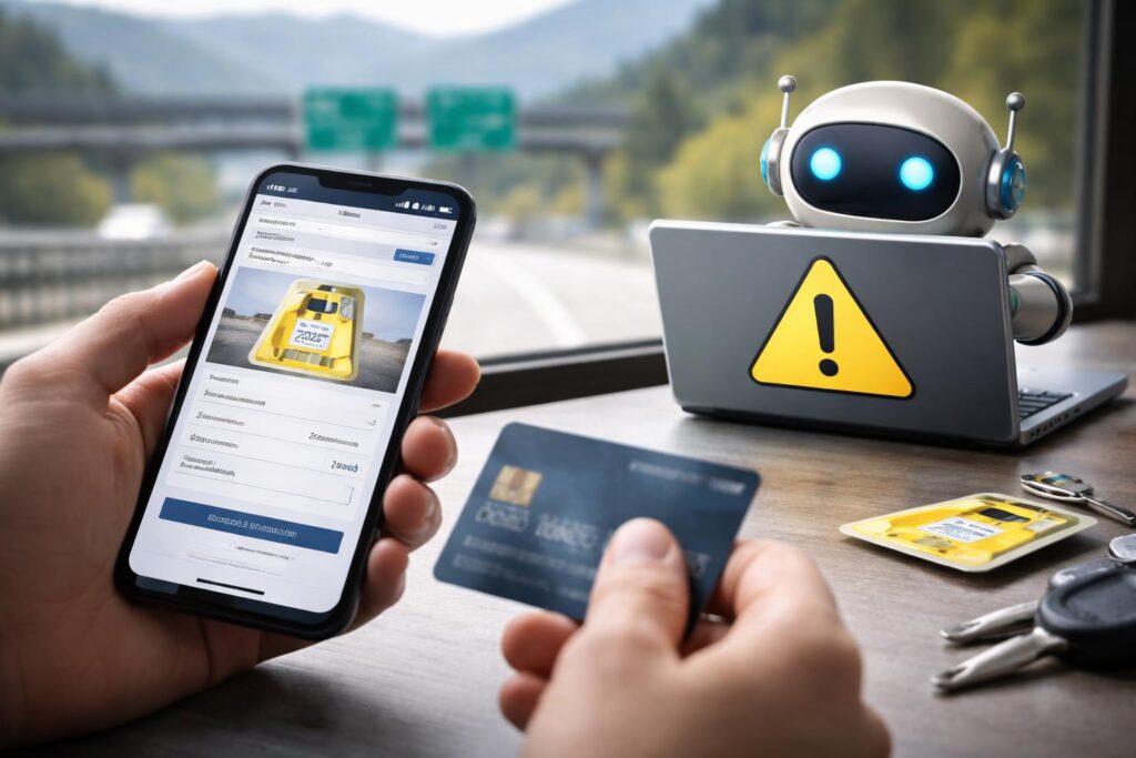 Internetbetrug Autobahnvignette