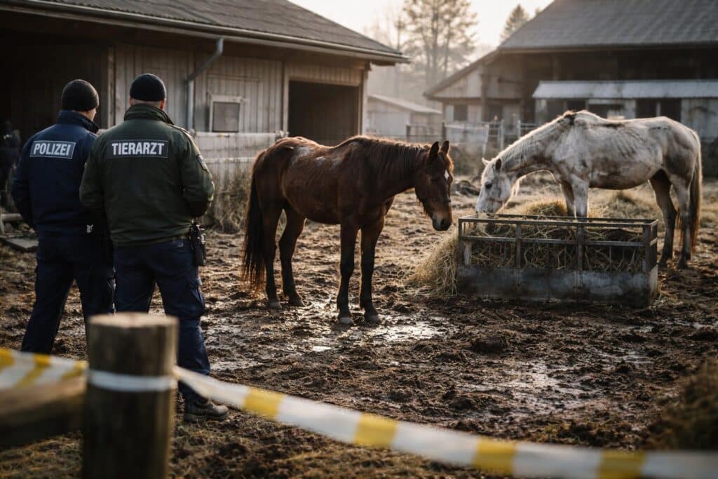 Verdacht der Tierquälerei