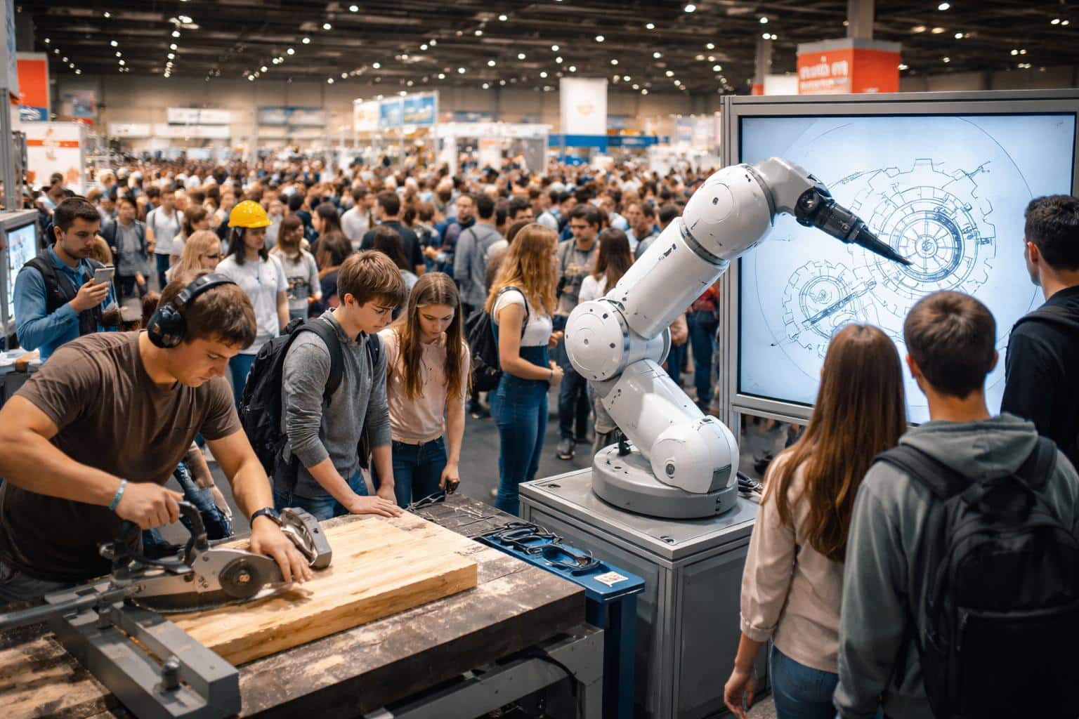 Berufe zum Anfassen bei Lehrlingsmesse