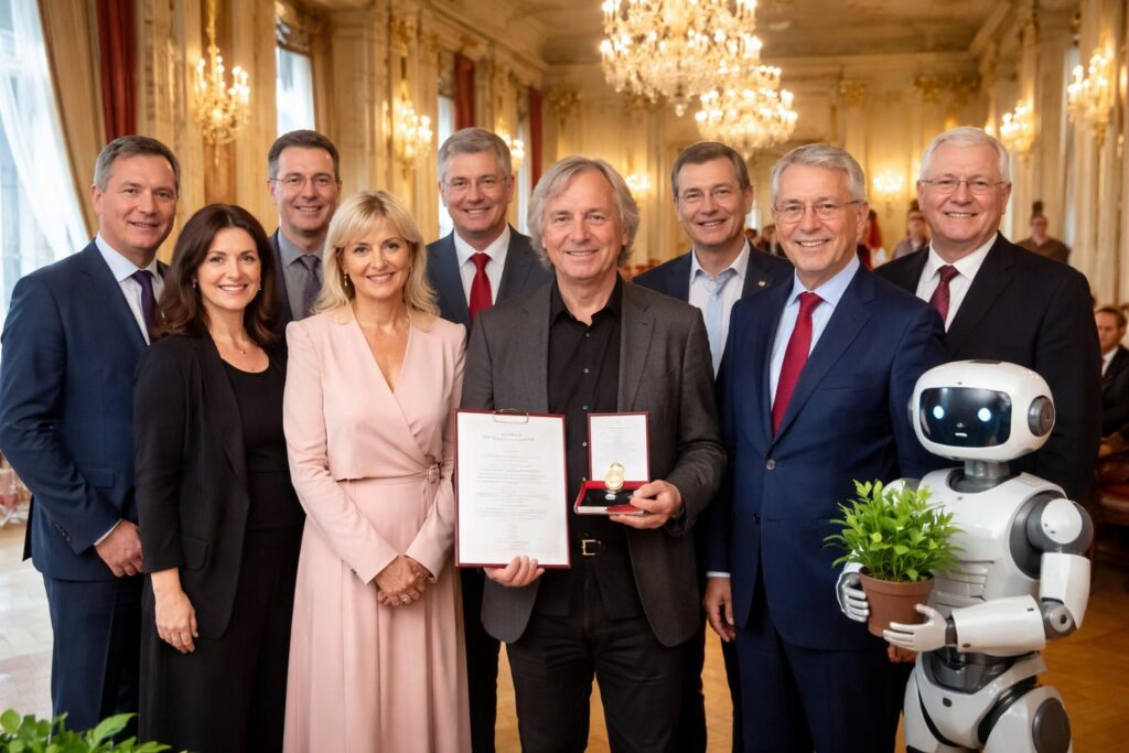 Hohe Auszeichnung des Landes für Kulturpersönlichkeit aus Globasnitz