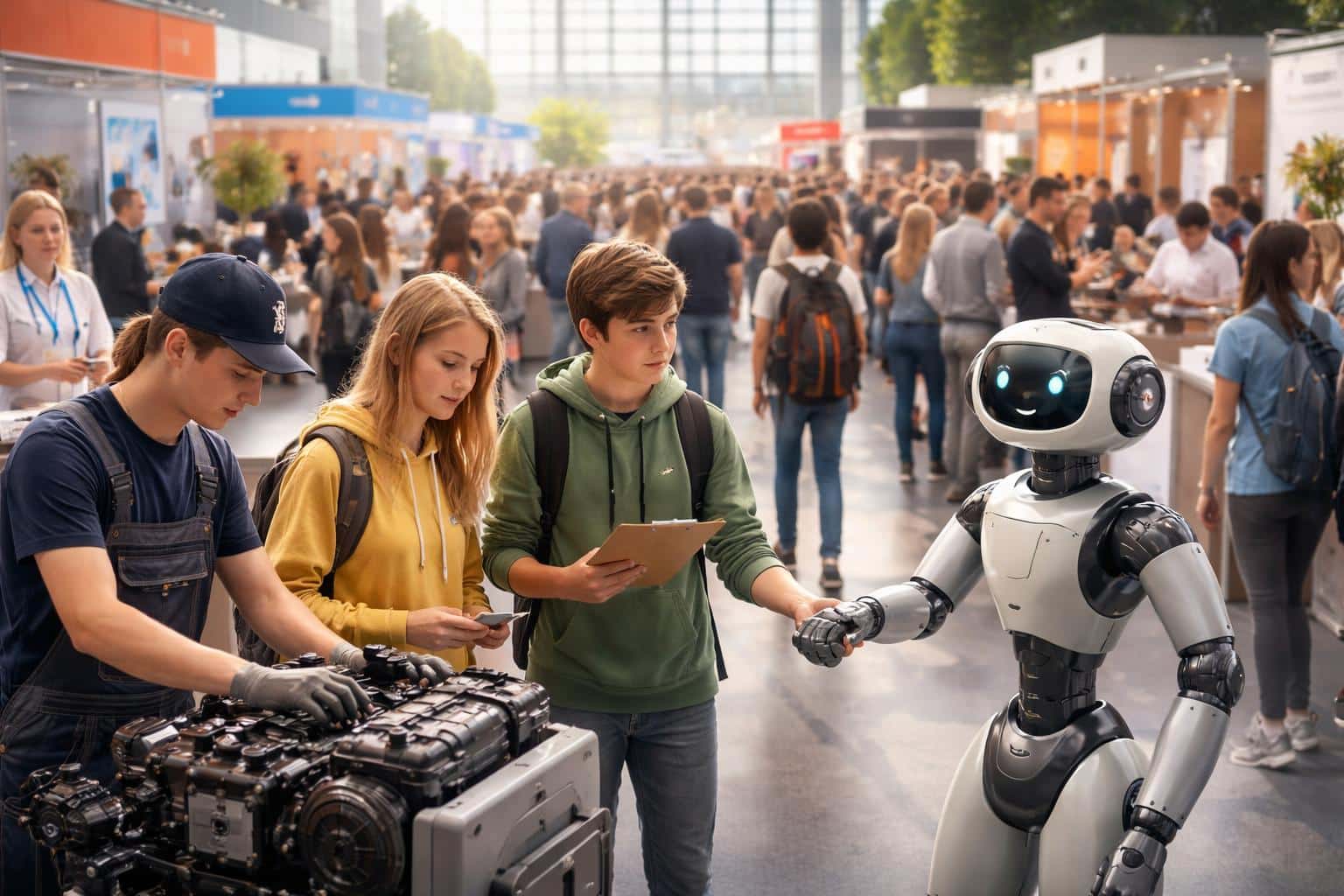 Lehrlingsmesse gestartet