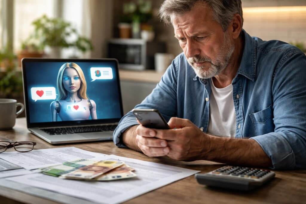 „Witwe“ überredete Mann zu Überweisung