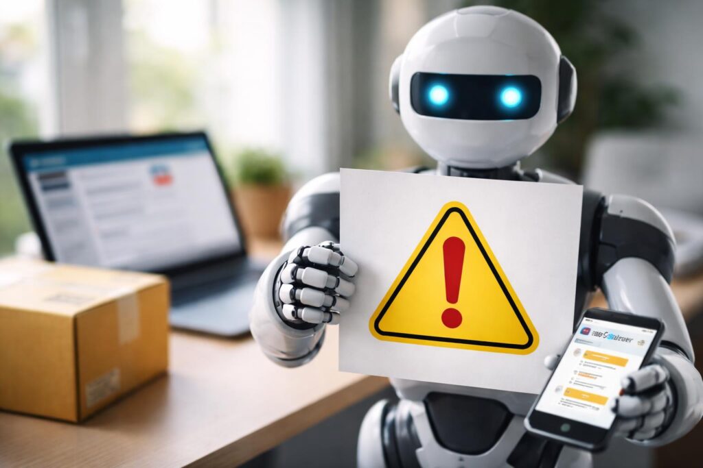 Warnung vor Betrug ist Fälschung