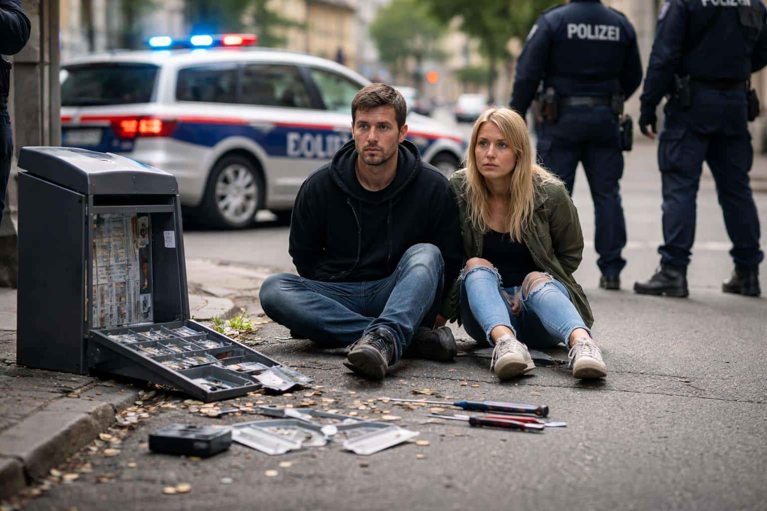 Einbruch: Polizei nahm verdächtiges Paar fest