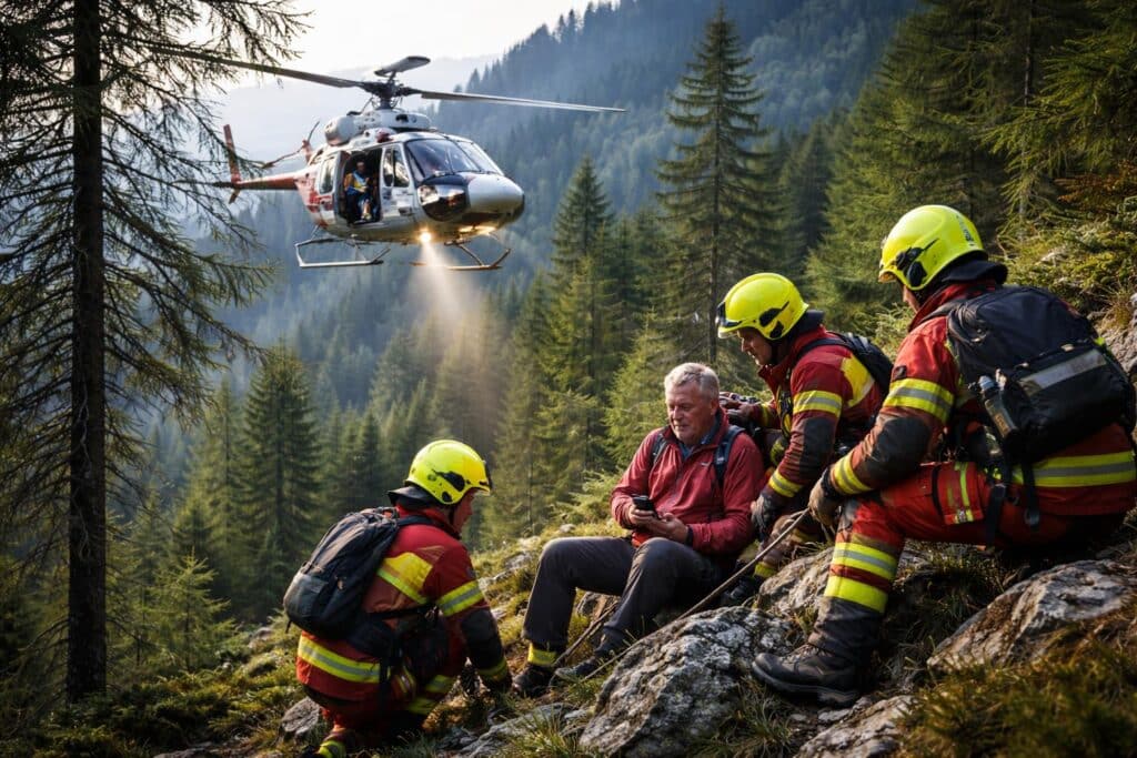 Kärntner (62) per Handyortung gerettet