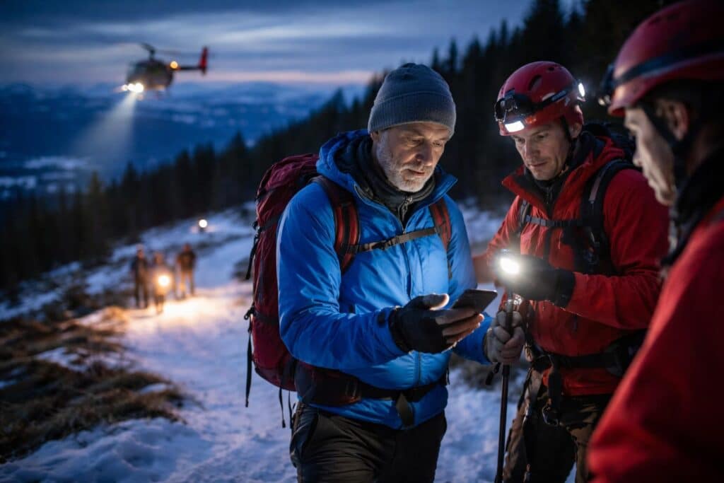 GPS-Daten führten zu verirrtem Tourengeher