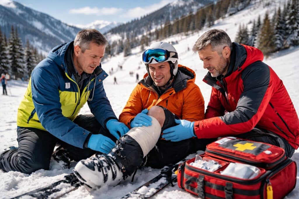 Wintersport-Verletzungen: Tipps von den Experten!