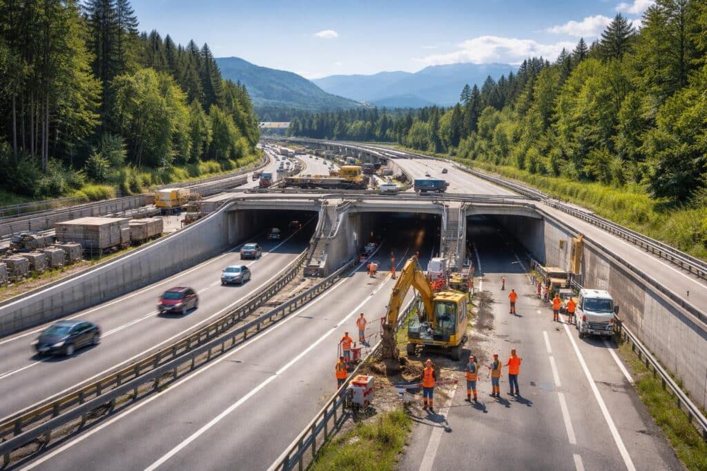 Vier Unterflurtrassen werden saniert