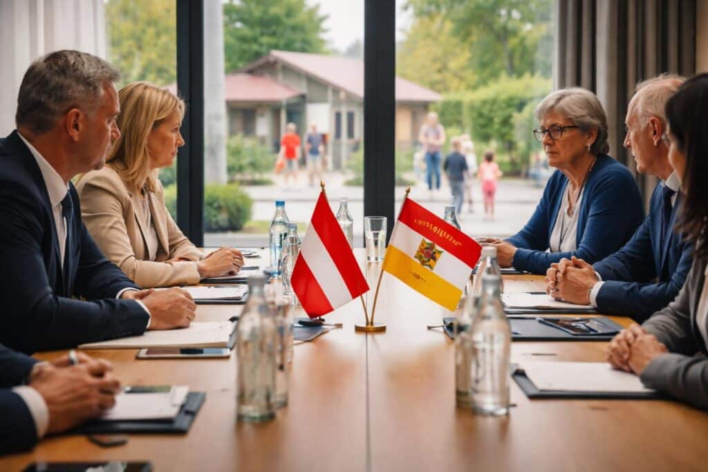 Gespräche zwischen Land und SOS-Kinderdorf