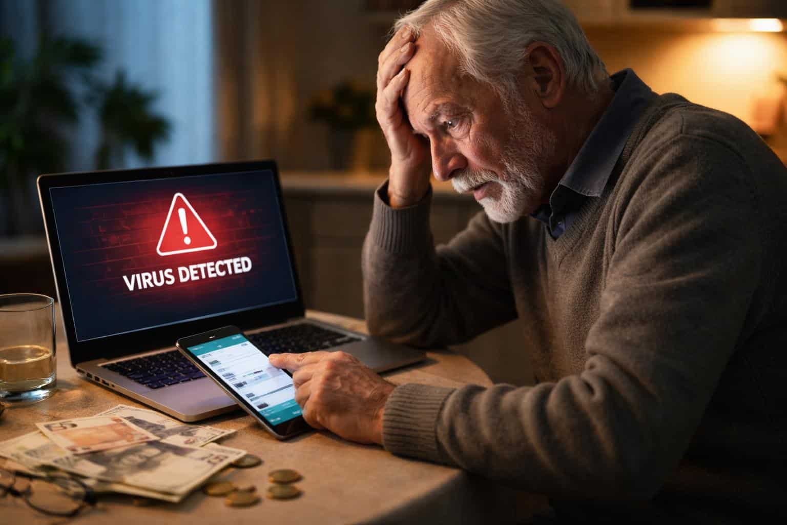 Schadsoftware führte zu hohem Geldverlust