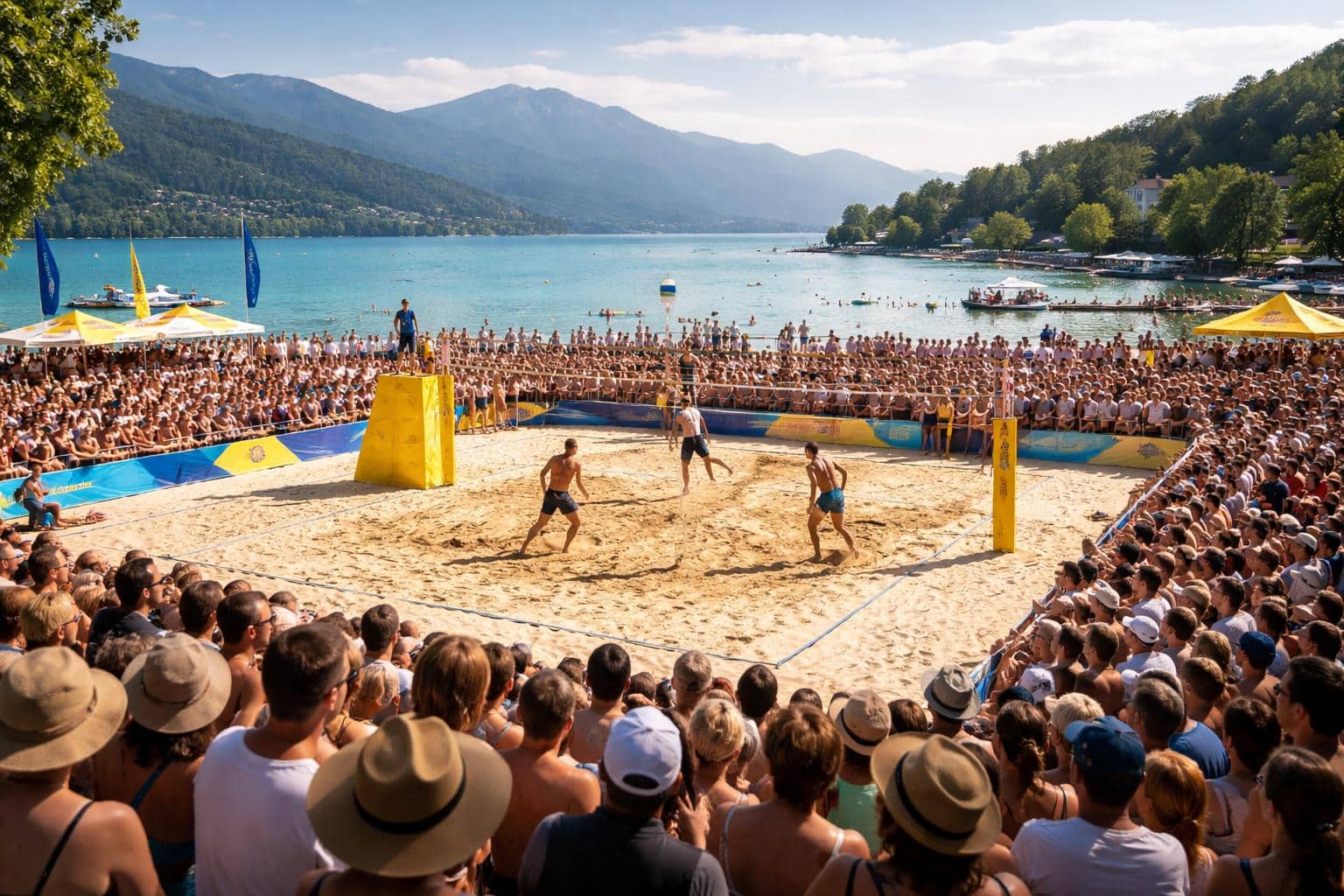Neues Beachvolleyball-Turnier in Pörtschach
