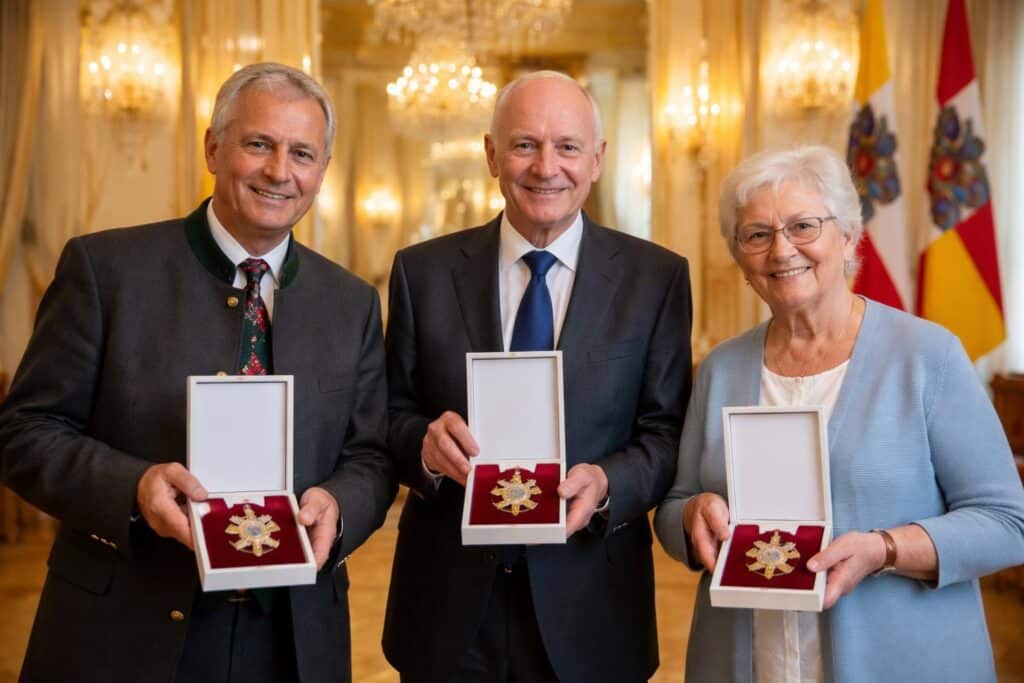 Drei Brückenbauer aus dem Bezirk Völkermarkt geehrt