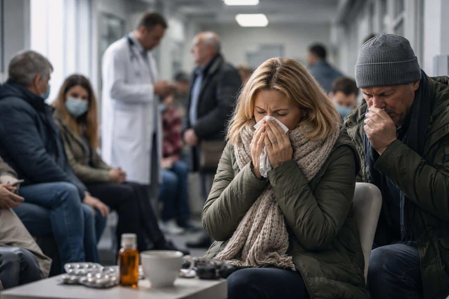 Rasanter Anstieg an Grippeerkrankten