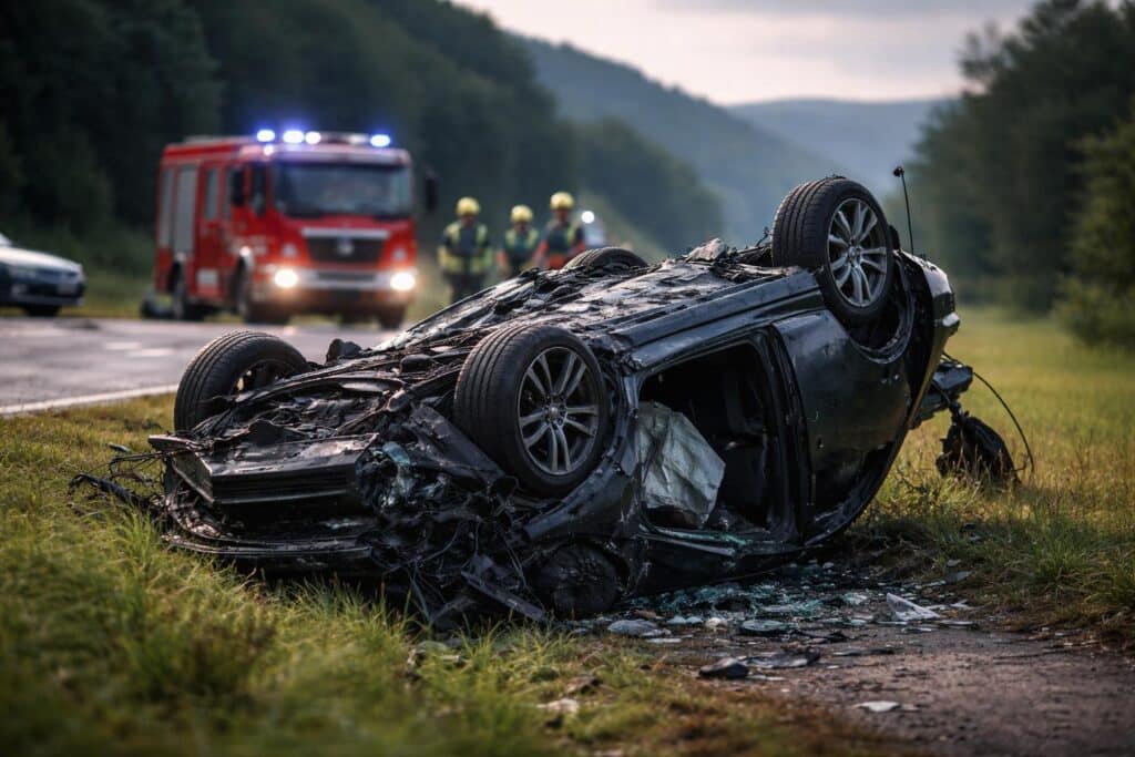 17-Jähriger verunglückt: Totalschaden