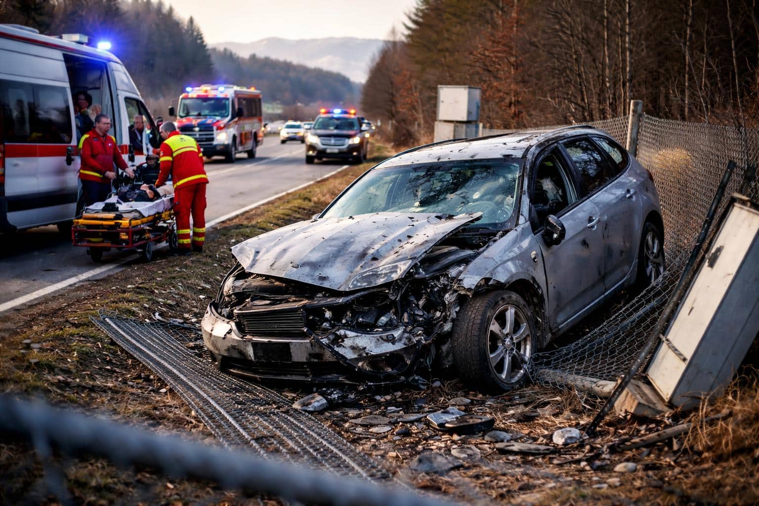 Verlehrsunfall mit Personenschaden
