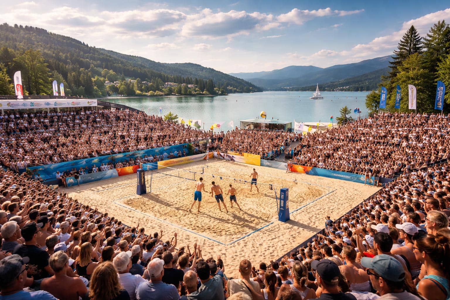 Beachvolleyball Masters zu Pfingsten