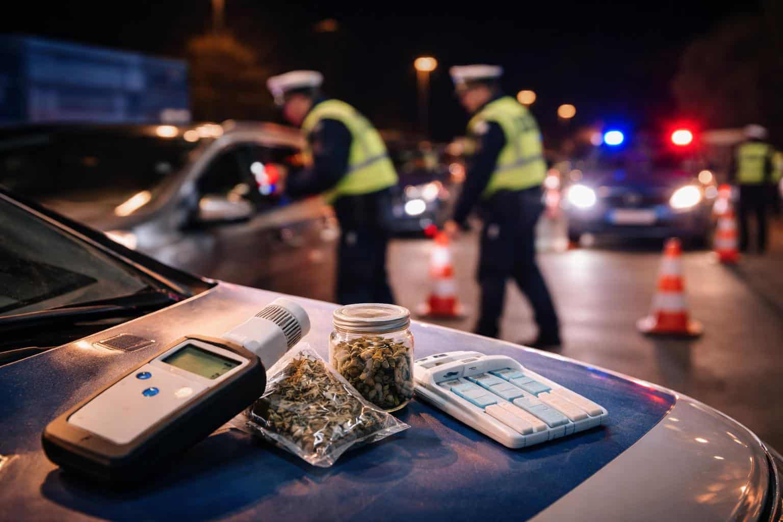 Landesweiter Verkehrsschwerpunkt Alkohol und Drogen am Steuer