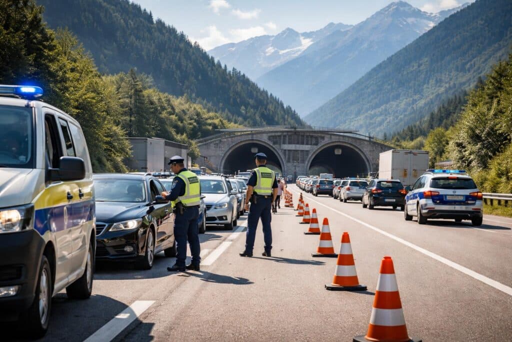 A11 Karawanken Autobahn, Villach Richtung Laibach