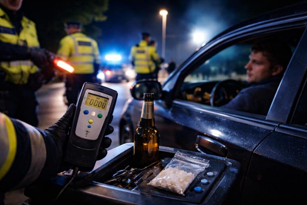 Schwerpunktkontrollen: Zahlreiche Alkohol- und Drogenfahrten!