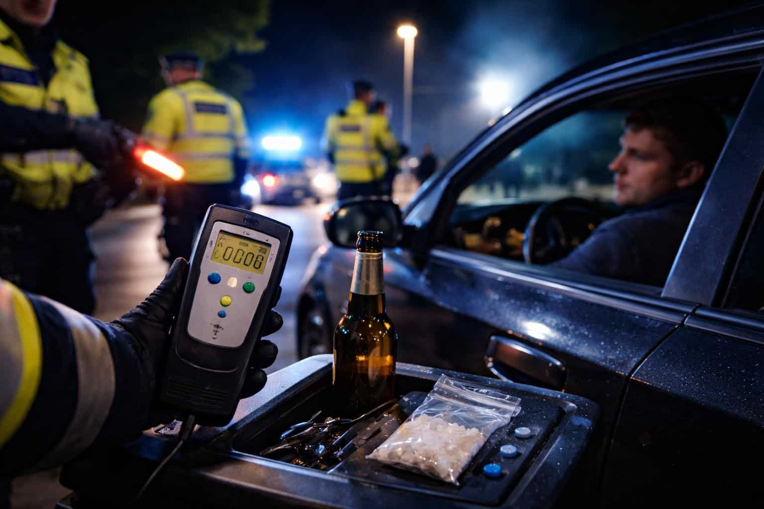 Schwerpunktkontrollen: Zahlreiche Alkohol- und Drogenfahrten!