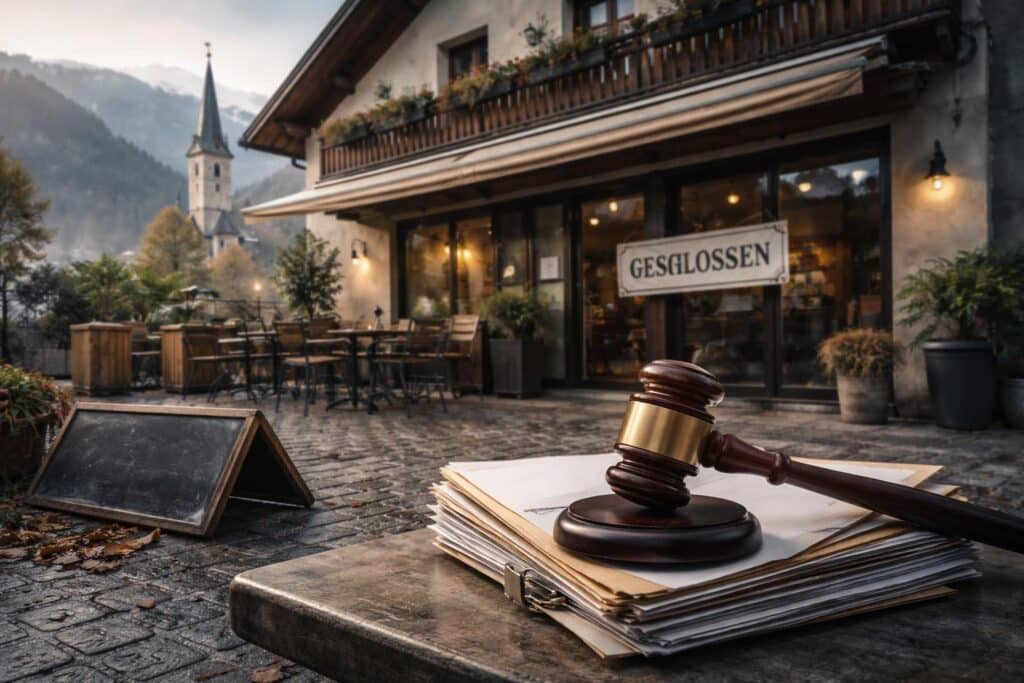 Konkursverfahren eröffnet: Gastronomiebetrieb in Sittersdorf betroffen