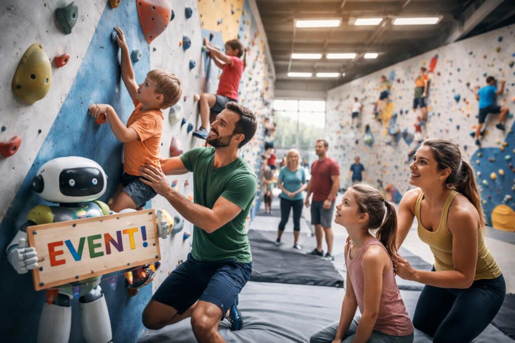 Kostenloser Bouldernachmittag für alle Bewegungs- und Sportbegeisterte