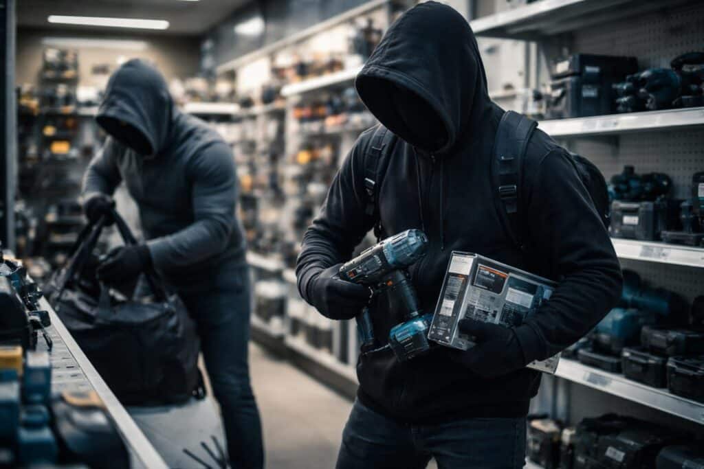 Unbekanntes Duo stahl Elektrowerkzeuge aus Geschäft in Bleiburg