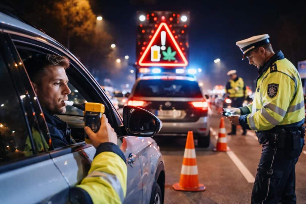 Landesweiter Verkehrsschwerpunkt Alkohol und Drogen am Steuer