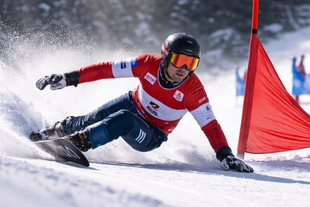 Snowboarder Obmann Zweiter im RTL