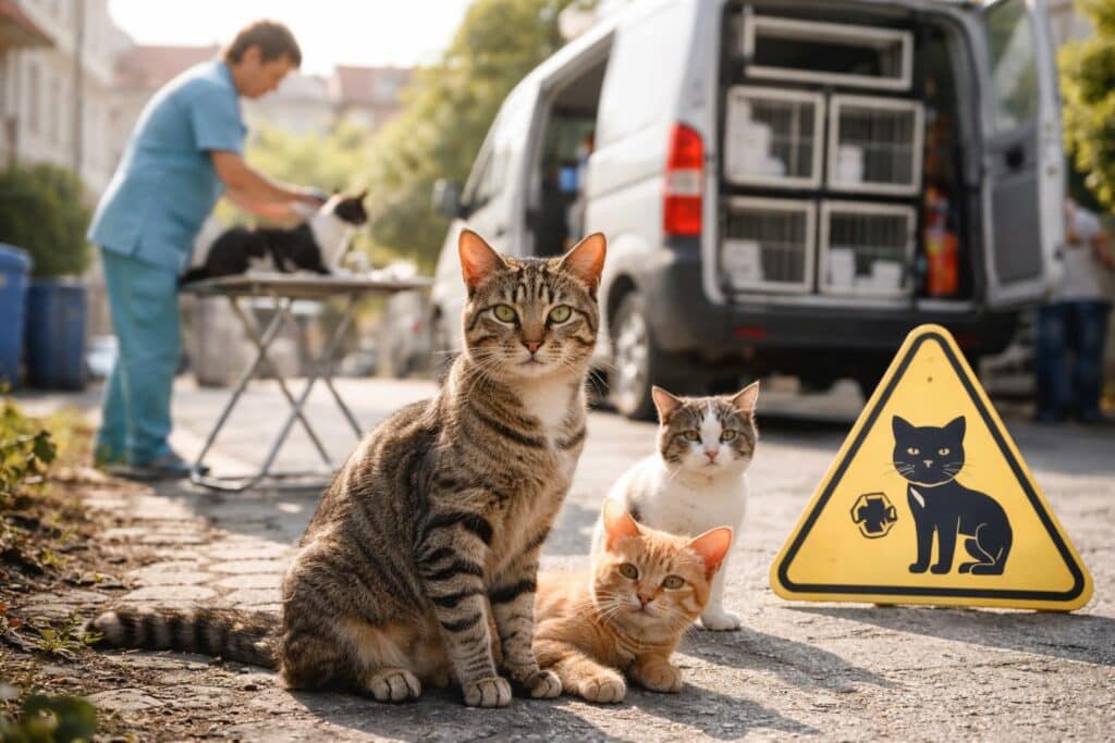 Über 1.000 Streunerkatzen jährlich kastriert