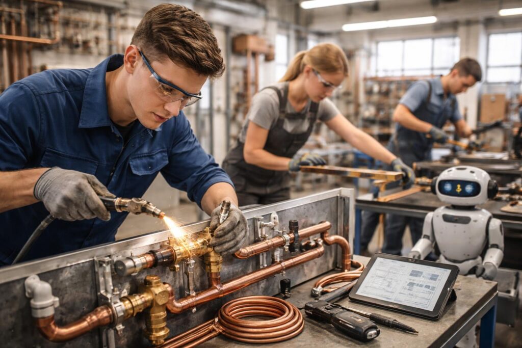 Kärntens Installations-Nachwuchs zeigt beeindruckende Handwerks-Power