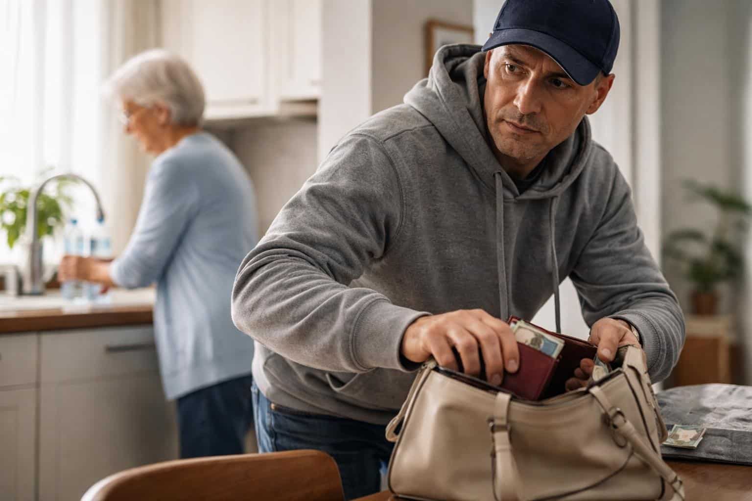 Falscher Nachbar schleicht sich ein – Geldbörse weg!