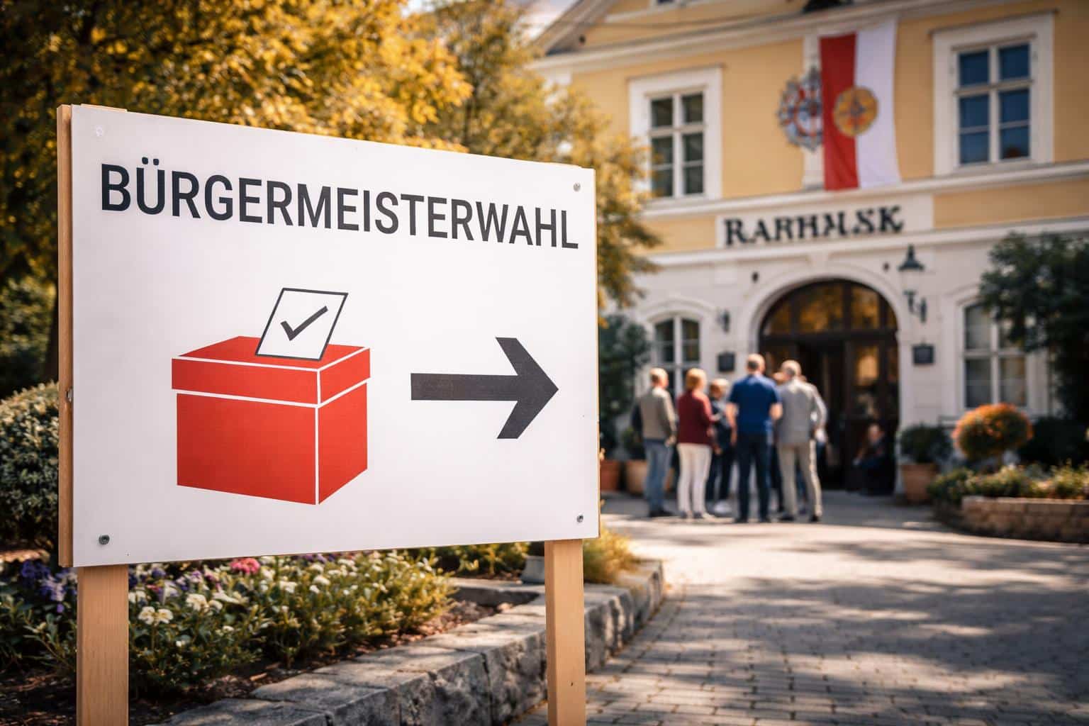 Gesetzliche Regelung für Bürgermeisterwahl