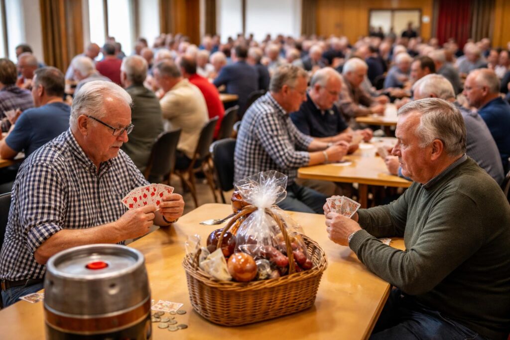 Jubiläum beim Preisschnapsen