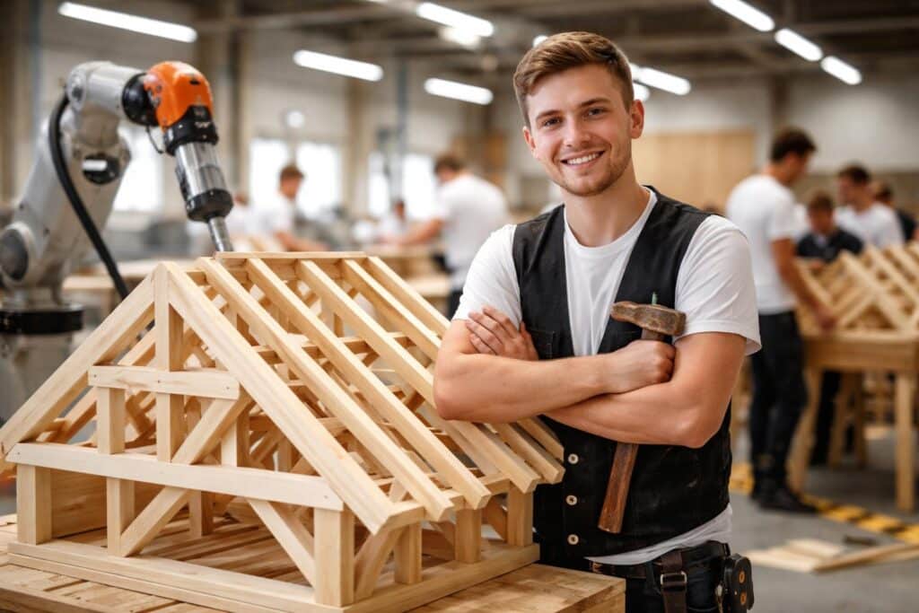 Napetschnig gewinnt Zimmerer-Wettbewerb