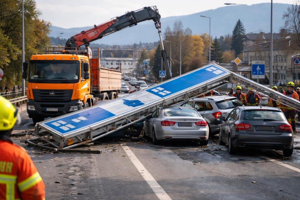 Verkehrsunfall in Klagenfurt am Ws