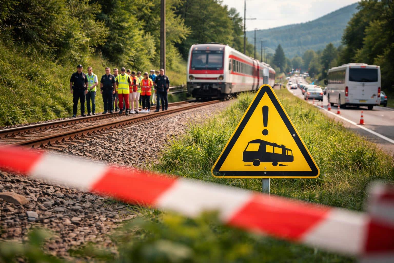 Zugsverkehr nach Unfall unterbrochen